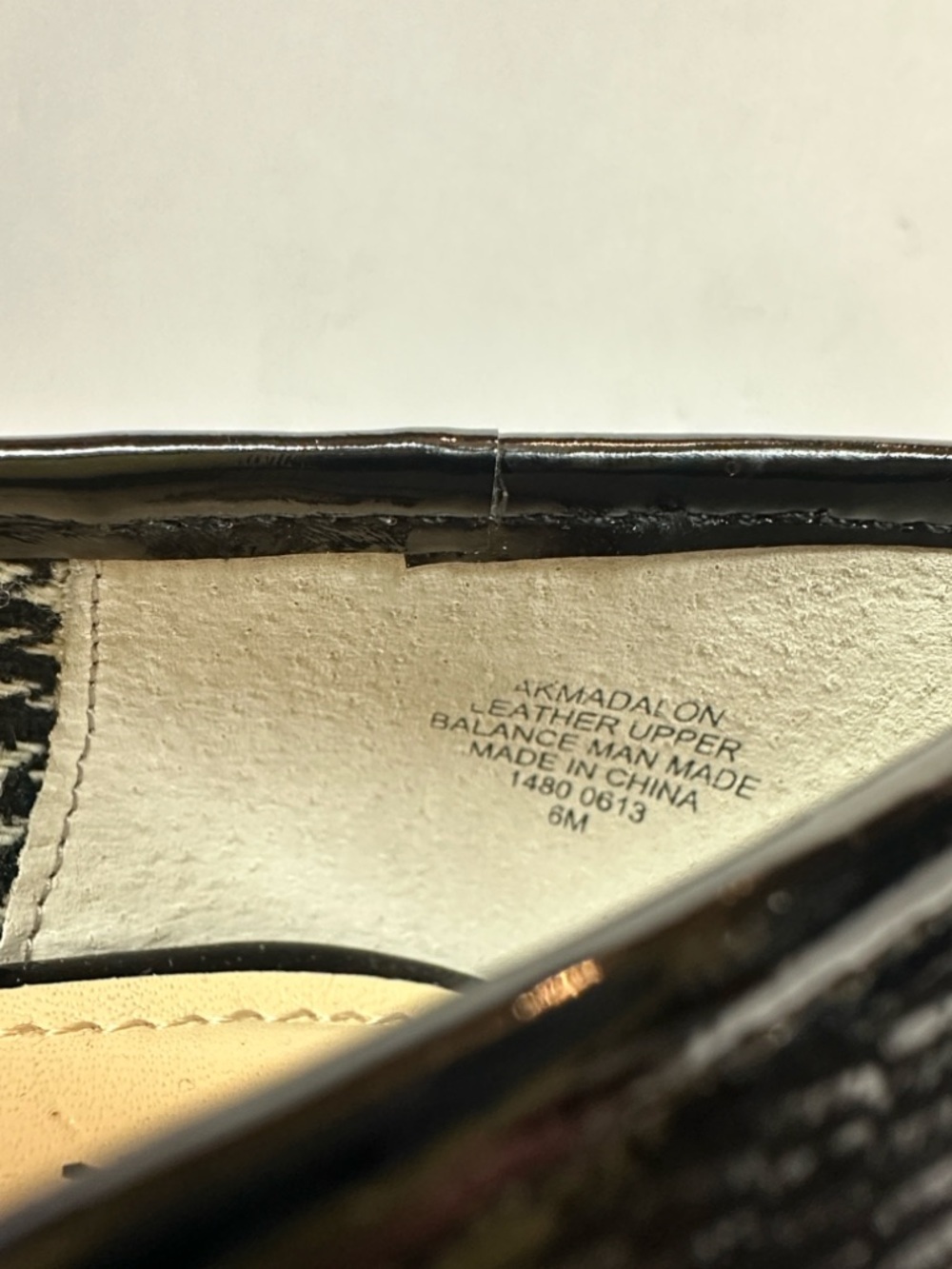 Anne Klein AKMADALON Iflex Leather Kitten Heel Pump Textured Size 6 - Picture 9 of 13